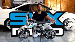 SYX MOTO VK 58cc Mini Dirt bike for kids (one of the cheapest dirt bike available on amazon)