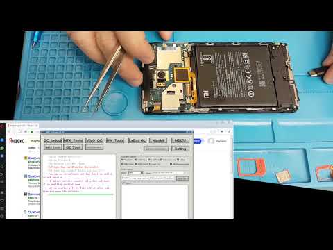 Сброс FRP Unlock FRP Xiaomi Redmi note 4 с помощью MRT донгла