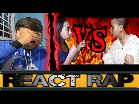 ReactRap 343 | FOGO NA RIMA #8 - EU vs MINHA IRMÃ (Gustavo G.N.)