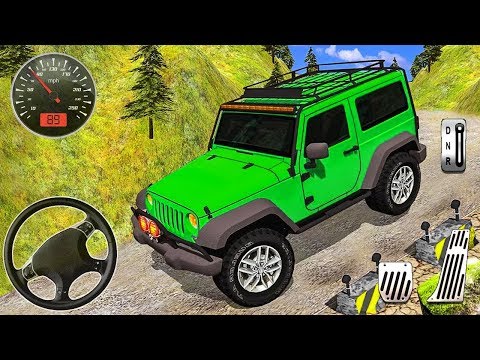 Offroad SUV Jeep Drive Simulator 2019 - 4x4 Cargo Transport Driver - Android Gameplay