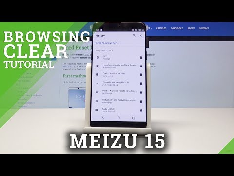 How to Clear Browser Data in MEIZU 15 - Erase Browser Settings