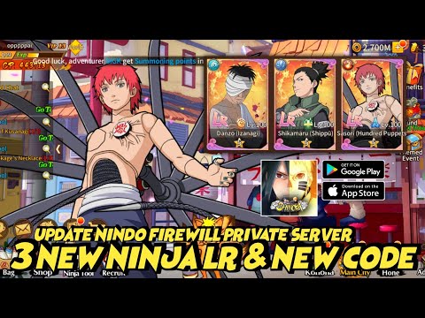 Last of Shinobi / Nindo Firewill P-Server Update New LR & New Code June 2023
