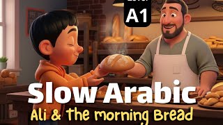 Download lagu Learn Arabic through Story for Beginners -with English Subtitles | Ali & the morning Bread| A1 level mp3