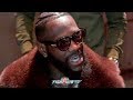 DEONTAY WILDER "ITS SCARY LEAVING IT UP TO THE JUDGES" ADMITS FIGHTERS GET NERVOUS BEFORE FIGHTS