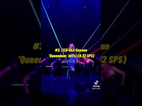 Who is the fastest female rapper?👀 💓#gidle#soyeon#fyp#foryoupage