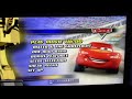 Cars 2006 Dvd Menu