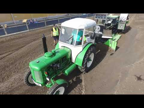 Trecker Treck in Fahrenwalde Trainigslauf