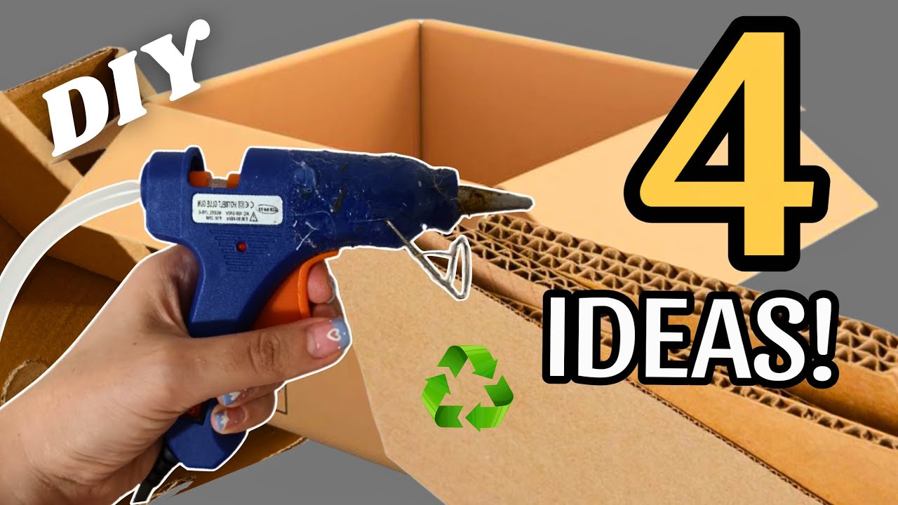 Transforming Cardboard & Waste Material♻️: 4 Super Genius Recycling Ideas That Will Amaze You