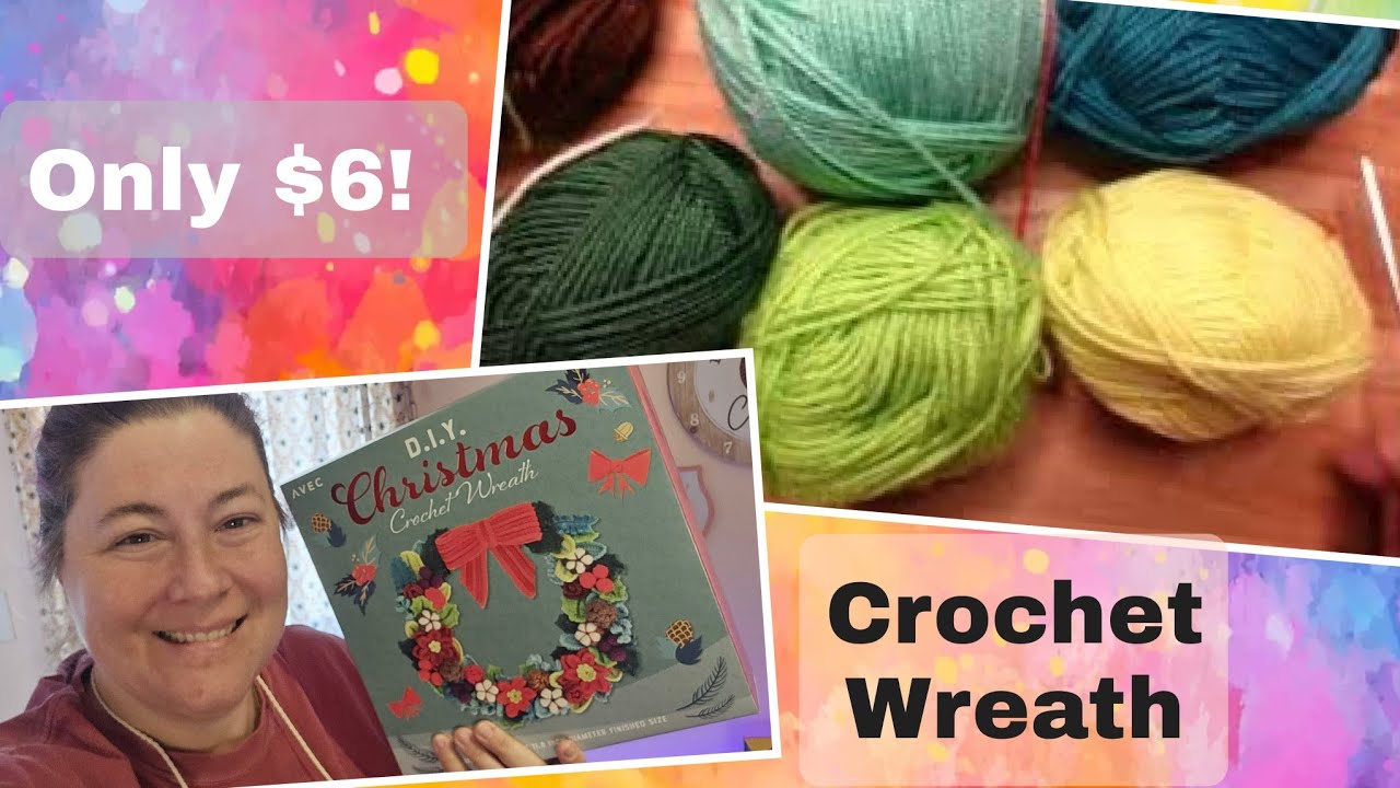 $6 crochet wreath kit!