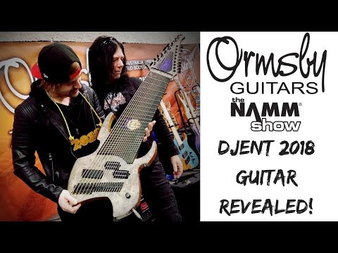 NAMM 2018: 2018 DJENT GUITAR REVEALED! Ormsby Guitars | Jared Dines | 18 String Guitar!!