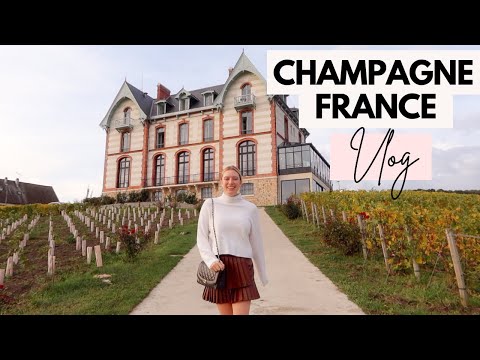 CHAMPAGNE in Champagne! Come to Champagne, France with me! Reims and Épernay