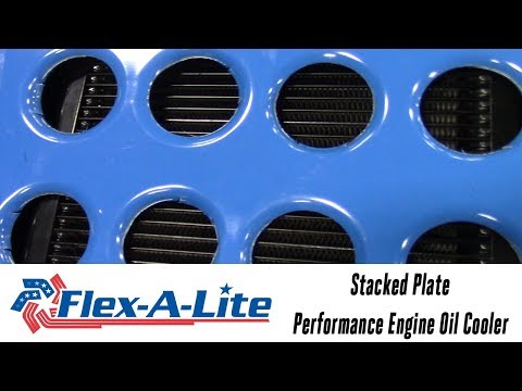 In the Garage™ with Parts Pro™: Flex-A-Lite Stacked Plate Performance Engine Oil Cooler
