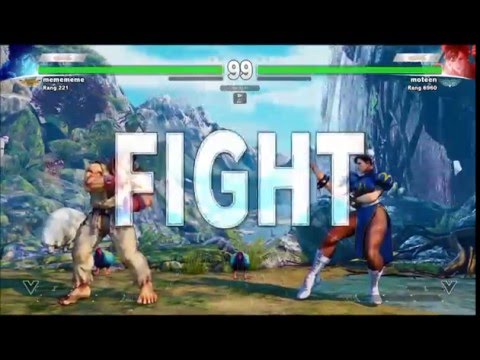 Ryu(Daigo) Vs Chun-Li ranking*2