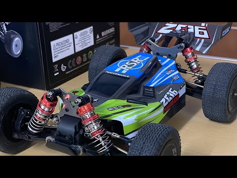WLTOYS 144001 UNBOXING | rsr 206 evolution
