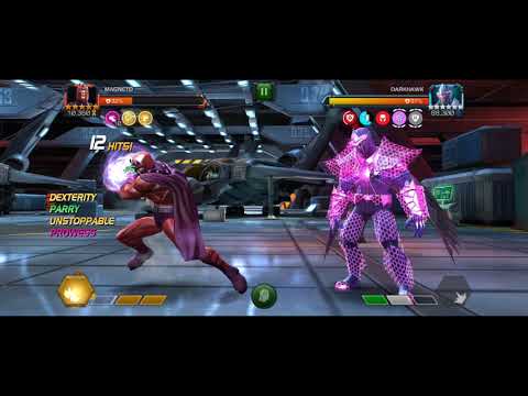 Act 6.4.3 Darkhawk Boss Solo with 5/65 Magneto in under 20 hits!