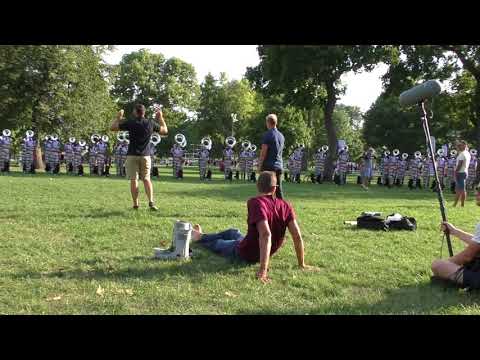 The Cadets 2018: Hornline Warming Up - (PERFECT AUDIO, 60FPS) - Semifinals
