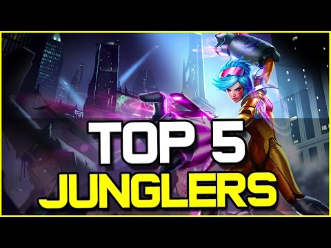 TOP 5 BEST JUNGLERS - Patch 6.17 | League of Legends
