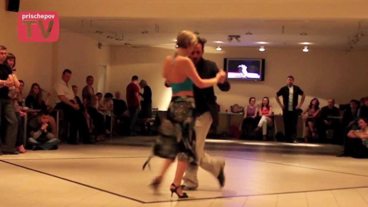 Giggio Giovanni & Anna Zyuzina, Russia, Moscow, Milonga "Le Cafe" 16.10.2009