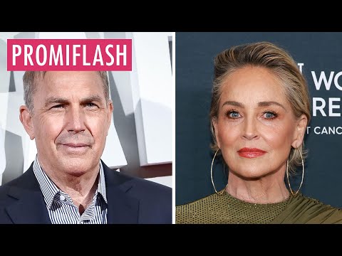 Neue Liebe? Kevin Costner und Sharon Stone flirten bei Event