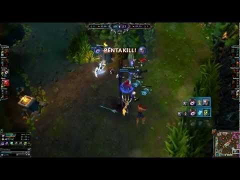 League of Legends - Craziest Penta kill AttackSpeed Lulu Pentakill (ft. Korean Shoutcasters)