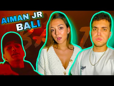 (REACCIÓN con mi PRIMA) Bali - Aiman Jr (VIDEOCLIP OFICIAL)
