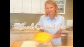 preview picture of video 'Eckert's Fresh Peach Custard Pie Recipe from Angie Eckert | Eckert's Country Store & Farms'