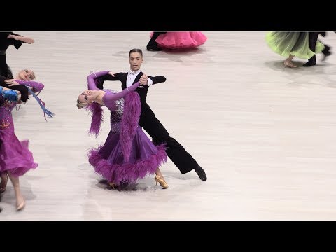 Philipp Vovk - Angelina Gensrich GER, Viennese Waltz | World Championship Junior II Standard