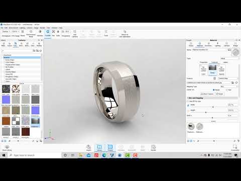 Keyshot Rendering Using Jewelry CAD Dream Model | Jewelry Cad Dream Software