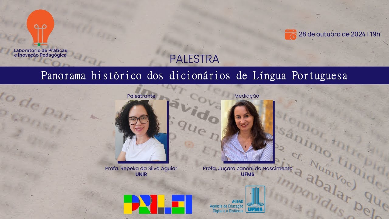 [Palestra] Panorama histórico dos dicionários de Língua Portuguesa