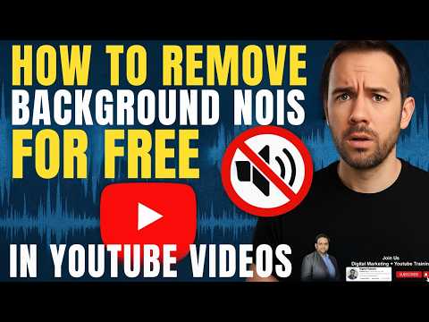 Remove Background Noise from YouTube Videos in Minutes and Easy Audio Fix 2025