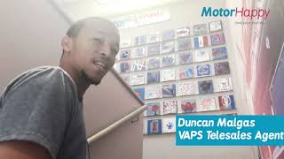 MotorHappy Employee Feature. Meet the dedicated and super cool Duncan Malgas 🙌😎