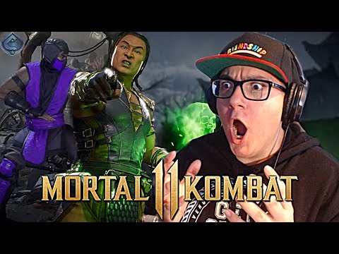 Mortal Kombat 11 - Kombat Pack DLC and Shang Tsung Trailer REACTION! Video