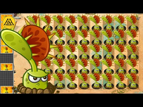 Pvz 2 999 Plants Vs 999 Stiltwalker Zombie - Who Will Win? Pvz 2 Challenge