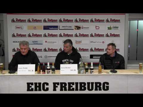 26.02.17 Pressekonferenz EHC Freiburg vs. Eispiraten Crimmitschau
