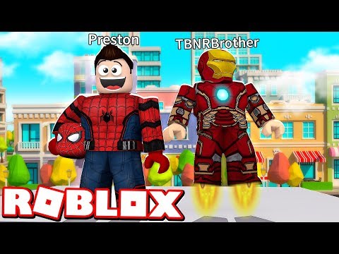 Roblox 2 Player Superhero Tycoon With My Little Brother - superhero tycoon 2 roblox
