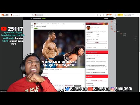 iShowSpeed Reacts to Reddit