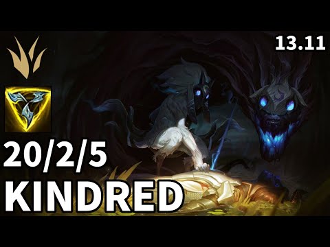 Kindred Jungle vs Graves - EUW Master | Patch 13.11