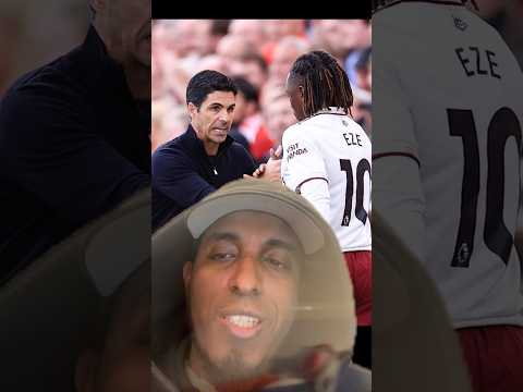 My thoughts on Eberechi Eze being an unused substitute for Arsenal again today.