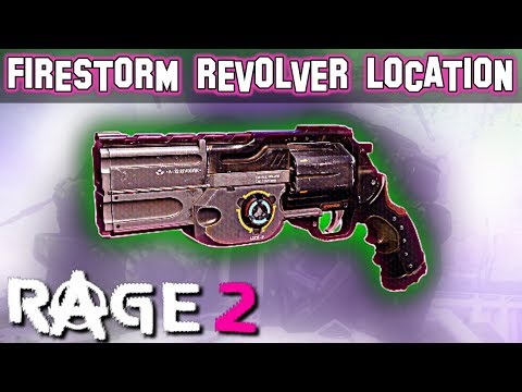 FIRESTORM REVOLVER (Flare Snap) Weapon Location Guide - RAGE 2