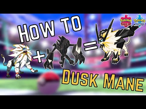 HOW TO GET Necrozma Dusk Mane Form! (Solgaleo alternate form)