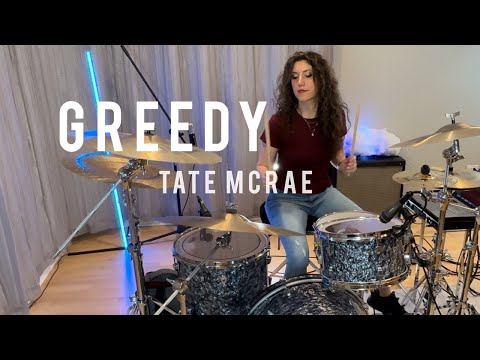 Video: Greedy - Tate McRae - Drum Cover