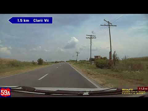 DN 59A from Jimbolia to Timişoara (Aug. 25, 2019)