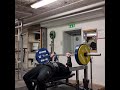 dead bench press with close grip 170kg 3 reps 3 sets