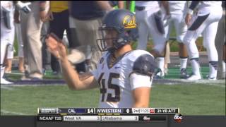 Cal vs Northwestern 2014 Highlights: Bears roar loudly to start the new season.