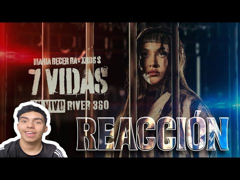 MEXICANS REACT II Maria Becerra, XROSS - 7 LIVES | 360º at River Plate Stadium
