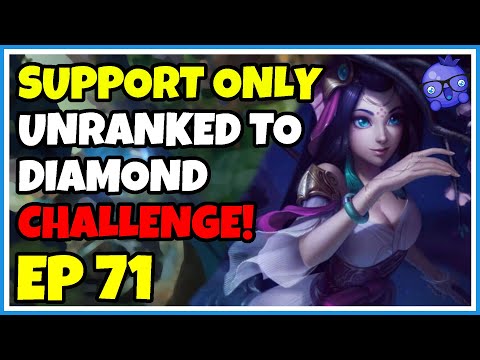 Support Unranked to Diamond Challenge - Episode 71 - Nami