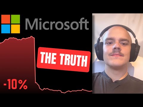 The Truth About Microsoft’s Biggest Earnings Crash | Why MSFT Stock Is Down