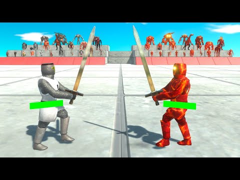 Melee Units vs Lava Itself - Animal Revolt Battle Simulator