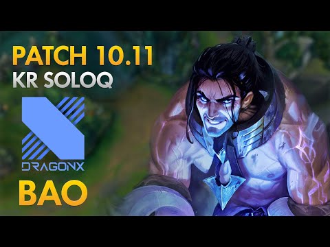 DragonX Bao - Bot Lane: Sylas vs Ezreal - KDA 21/1/4