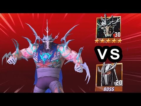 TMNT legends Update X - Super Shredder VS Shredder